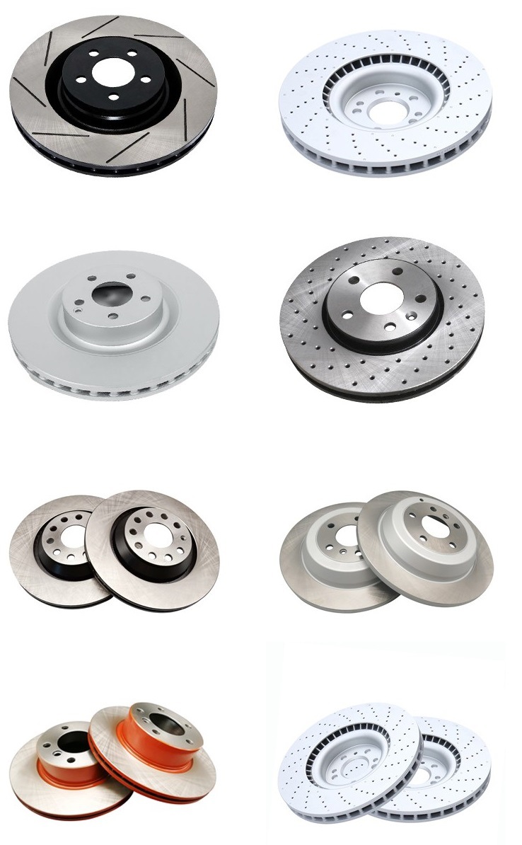 Original Auto Car Brake Parts Front Axle Vented Brake Disc