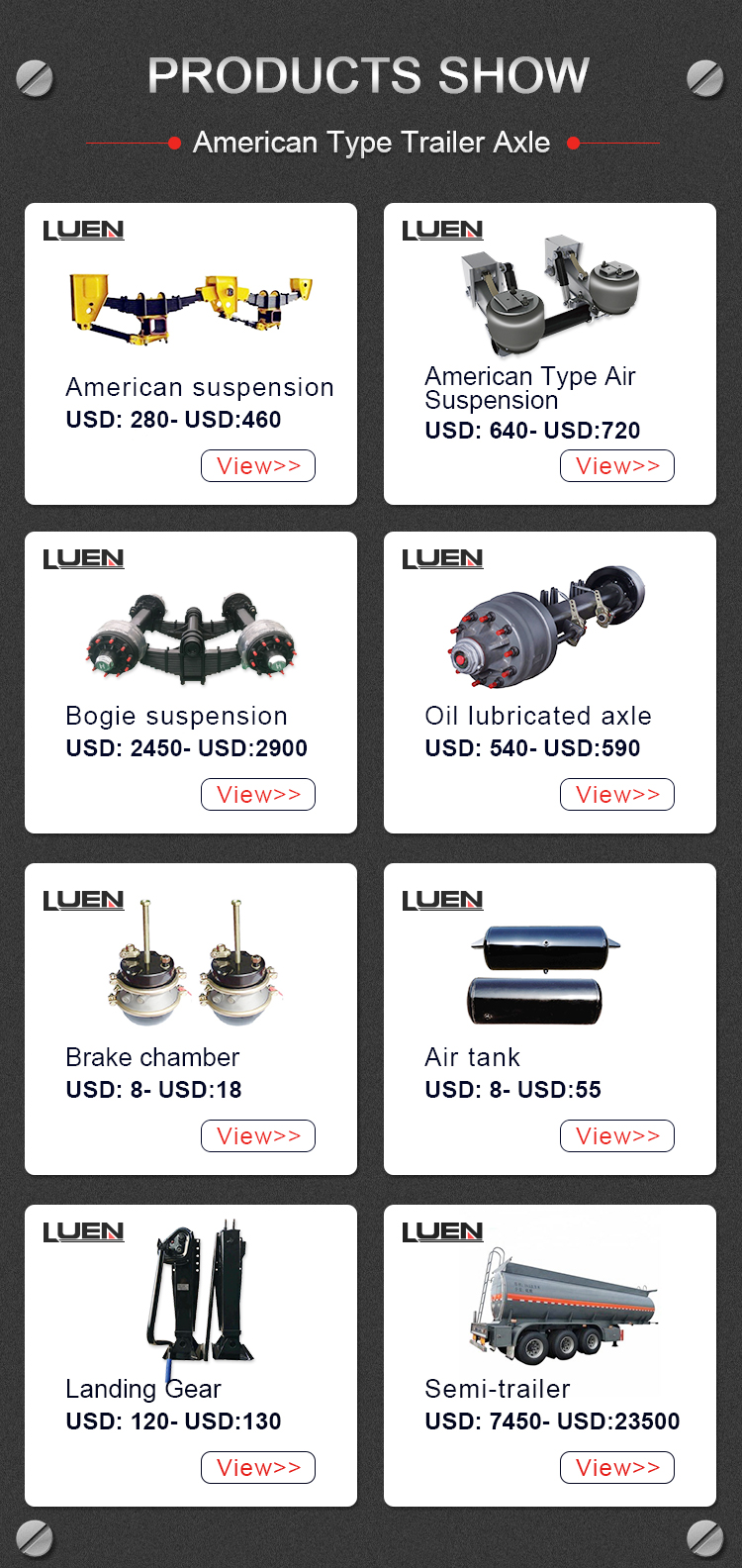 Related Trailer Components and Suspensions