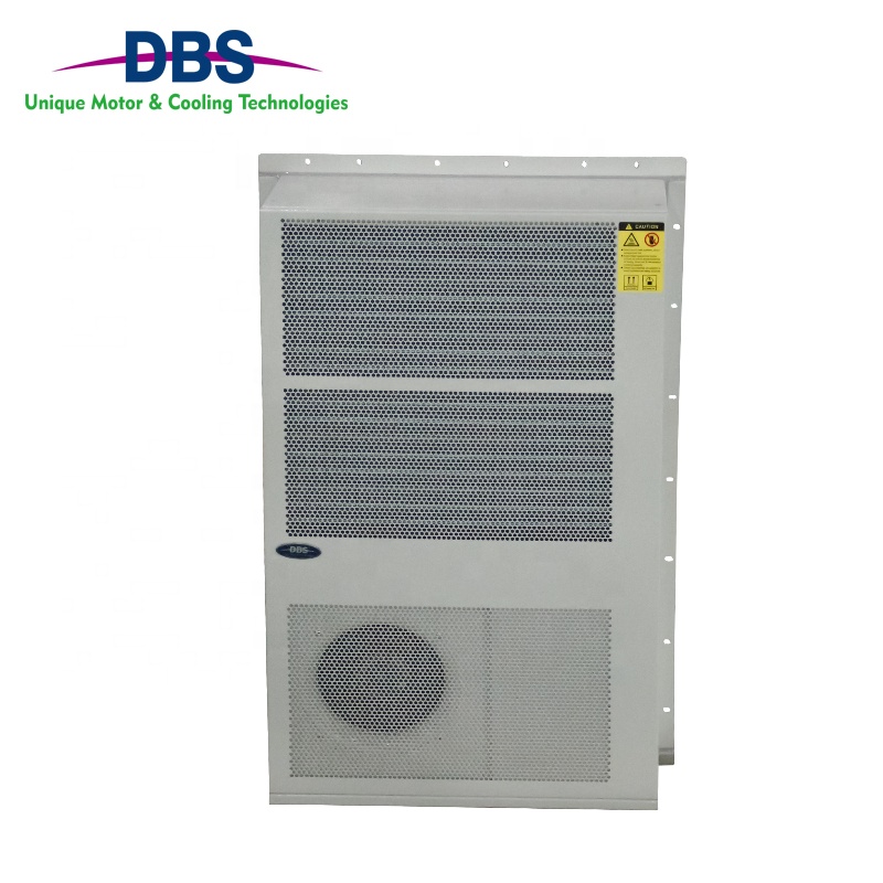 230VAC Precision Telecom Cabinet Air Conditioner 1500W Cooling System DC Fan Motors R134a Hitachi Compressor Core Components