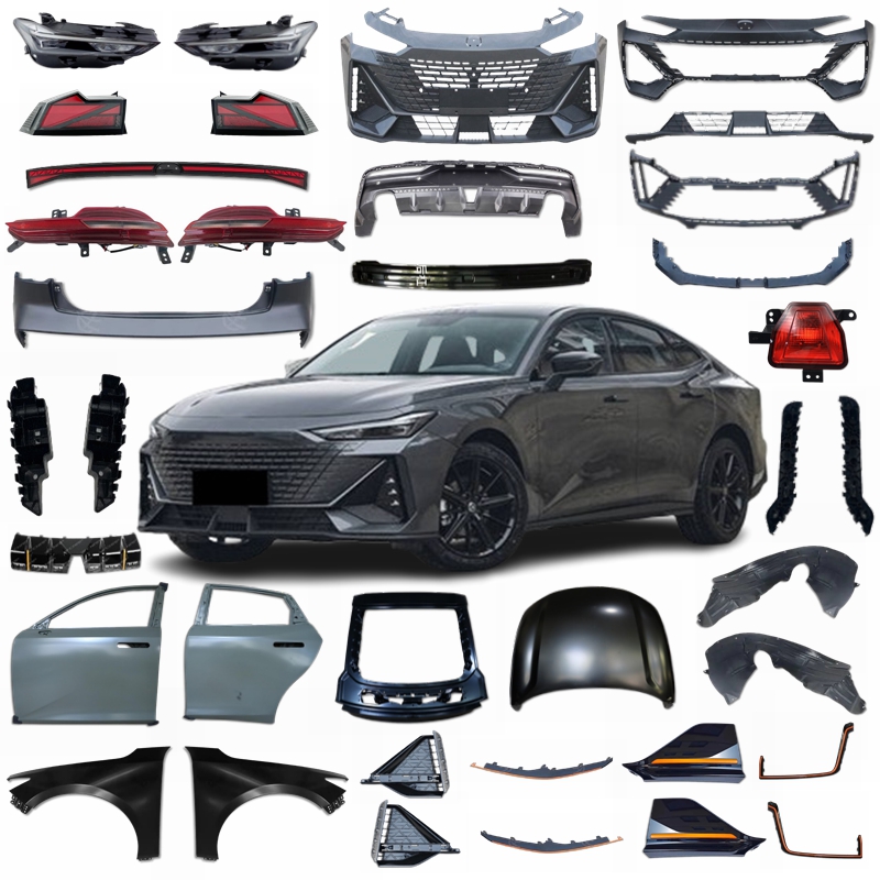 Wholesale Car Body Exterior Spare Parts Car Front Rear Bumper Accessories Othe Body Parts for Changan Uni-v