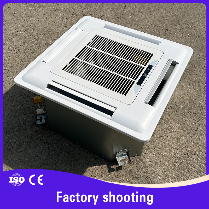 High Quality Industrial Suspended Ceiling Fan Coil Units AC Motor Customizable Indoor Central Air Conditioning Units for Cooling