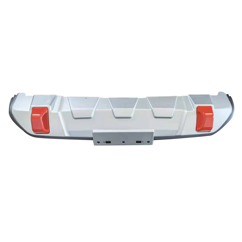 New Arrival Exterior ABS Plastic Grille Guard Plastic Body Kit Car Auto Front Bumper Guard for D-Max 2020 2021