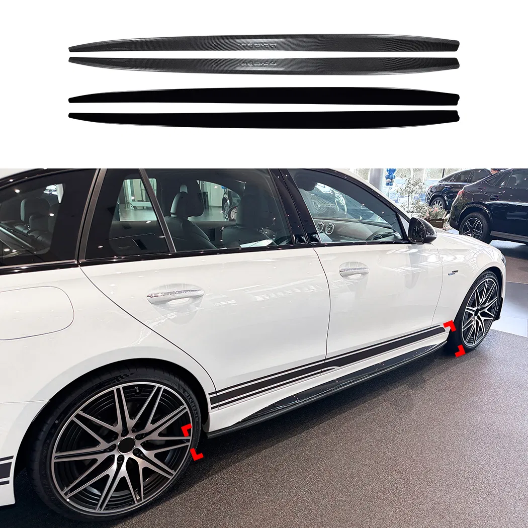 W206 Side Skirt View 1