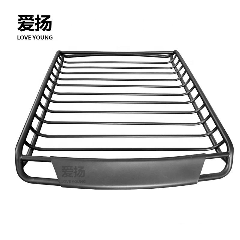 SUV Roof Iron Luggage Rack Steel Cargo Frame Roof Carrier Rack Universal Roof Rack Basket