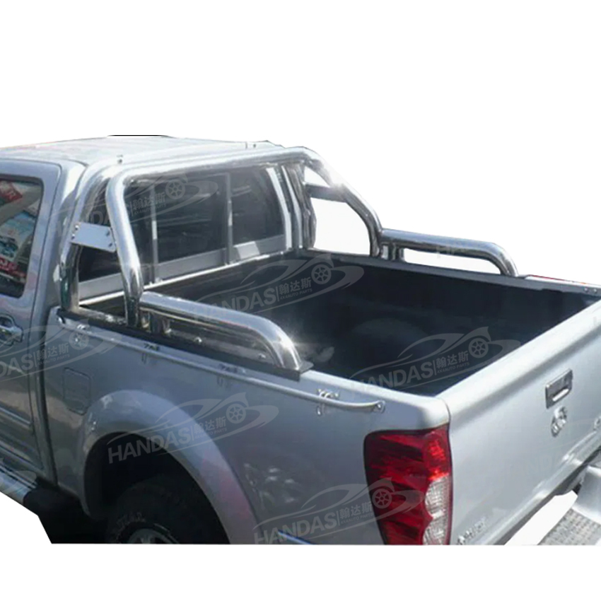 Good Quality Stainless Steel 4X4 Pickup Truck Bed Roll Bar Truck Bed Chase Rack Roll Bar for Hilux Revo Vigo Ranger