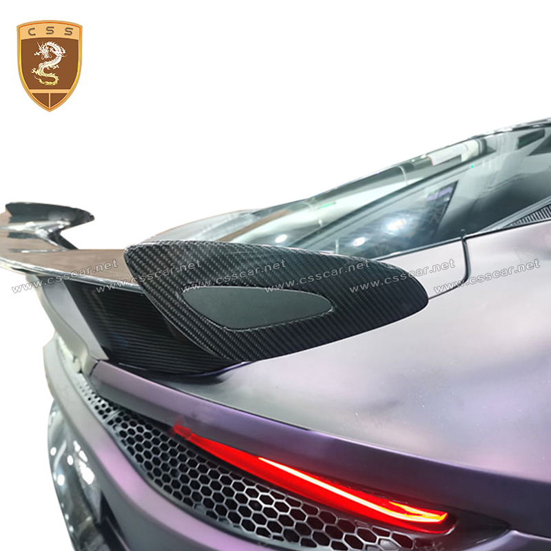 New Design Dry Carbon Fiber Mso Style Car Rear Spoiler Wing for Mclaren Gt