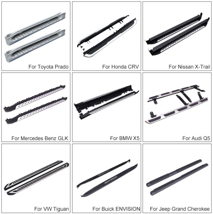 High Quality SUV Auto Exterior Accessories Automotive Parts Running Board for CRV 2008/2023