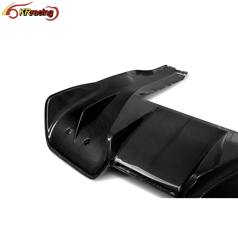 MSO Style Carbon Fiber Car Rear Bumper Diffuser for Mclaren 650S 2014-2017