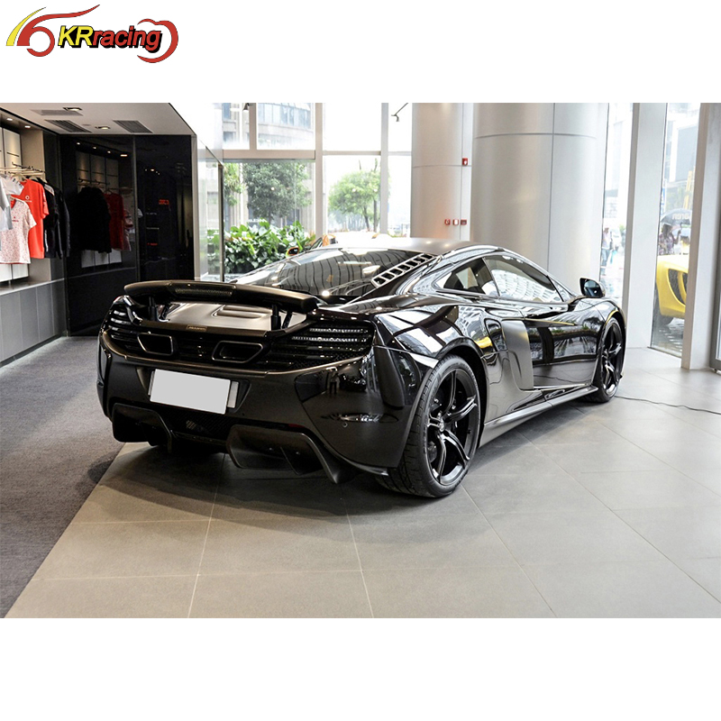 MSO Style Carbon Fiber Car Rear Bumper Diffuser for Mclaren 650S 2014-2017