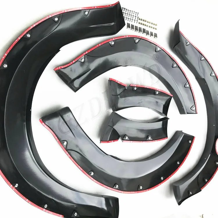 4X4 Auto Parts Wide ABS Plastic Wheel Arch Flares Fender Flares for Bt50 2012-2014