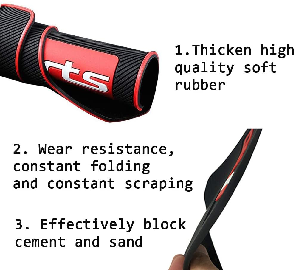 4 PCS Car Rubber Mudguard Mud Flaps Splash