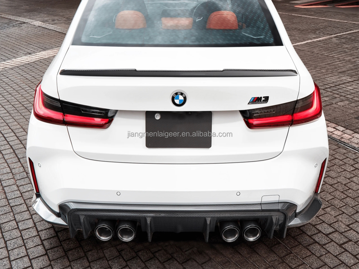 BMW G80/G82 Carbon Fiber Auto Parts Rear Bumper Diffuser for BMW G80 M3 G82 M4 3D Style Rear Bumper Diffuser Lip