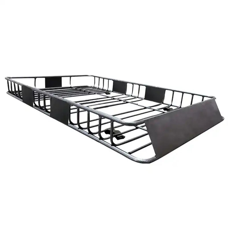 Car Roof Rack Cargo Basket with 150 Lb Capacity Top Luggage Carrier Fit for SUV Truck Cars