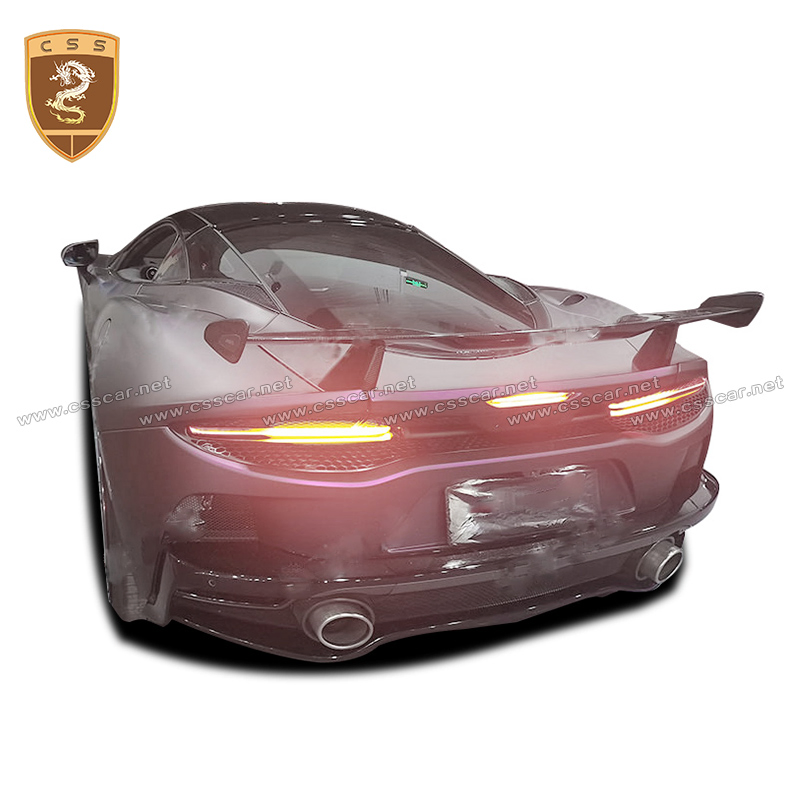 New Design Dry Carbon Fiber Mso Style Car Rear Spoiler Wing for Mclaren Gt