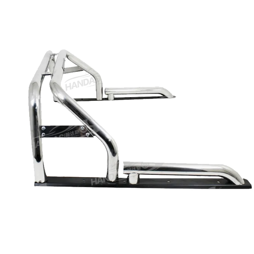 Good Quality Stainless Steel 4X4 Pickup Truck Bed Roll Bar Truck Bed Chase Rack Roll Bar for Hilux Revo Vigo Ranger