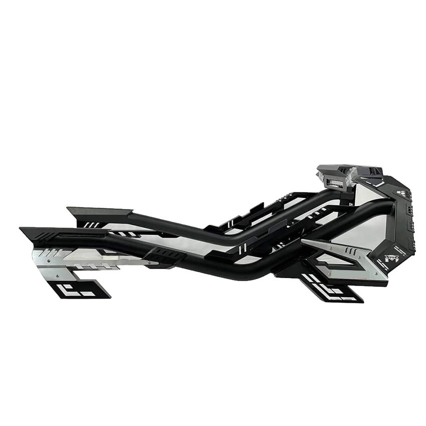Handas Universal Truck Bed Adjustable Sport Roll Bar Steel Roll Bar Compatible with Dodge RAM F-150 Gmc