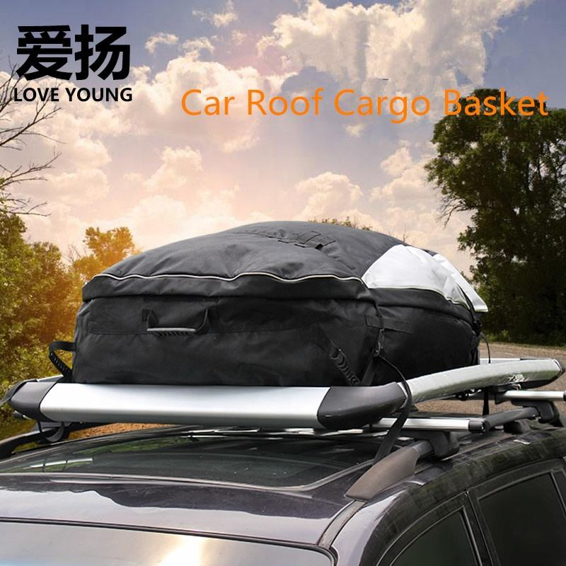 Aluminum Alloy SUV Roof Luggage Basket Cargo Rack Roof Rack Basket