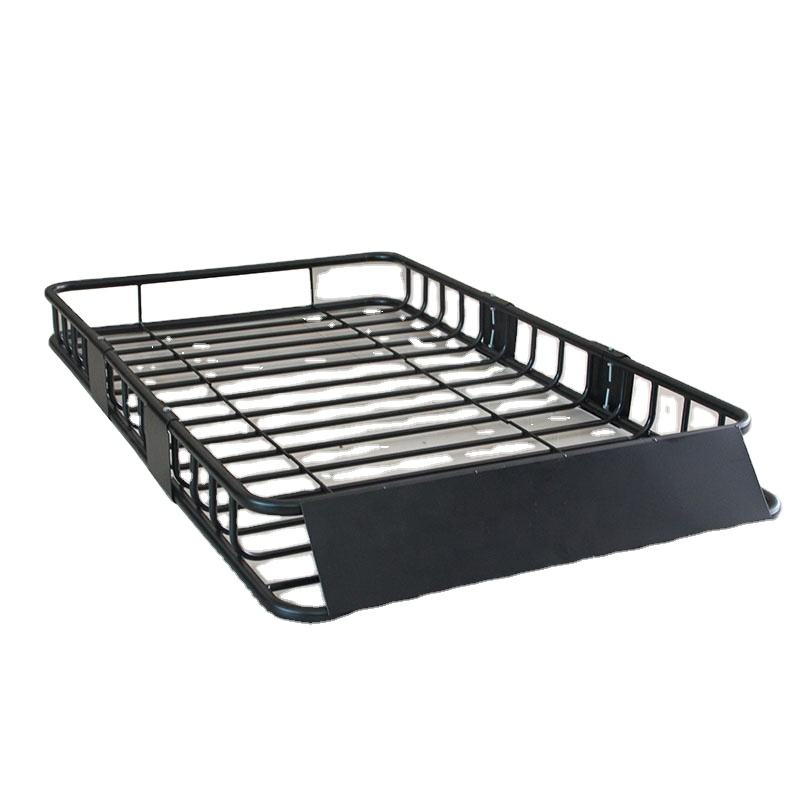 64" Universal Roof Rack Basket Cargo Carrier Extension Type Car Top for SUV