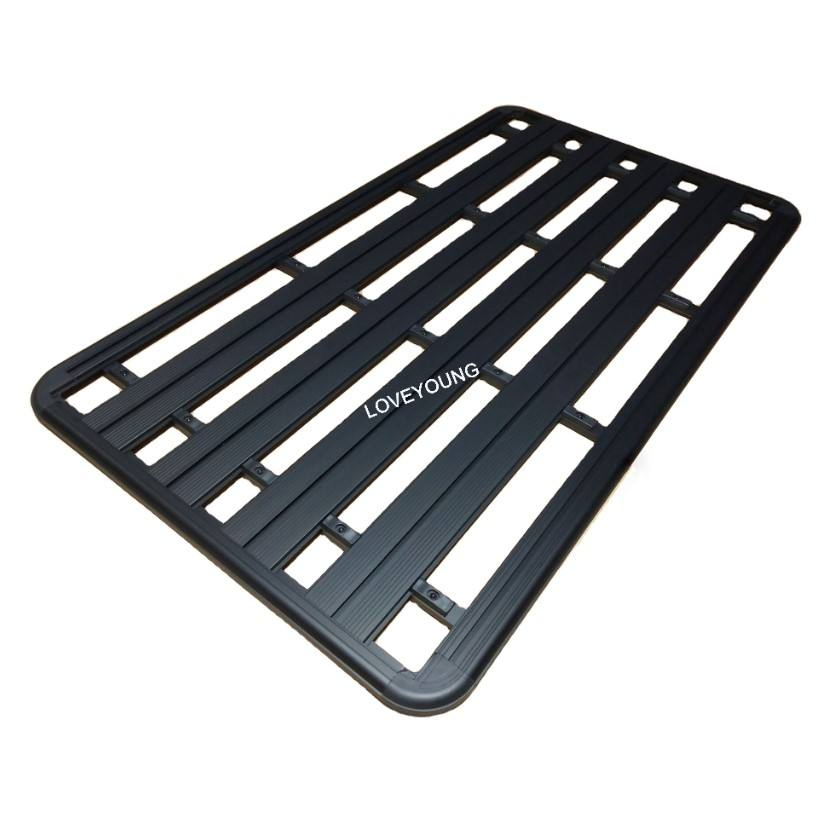 High Quality Aluminum Alloy Flat Platform Roof Rack Roof Basket with Special Bracket for Prado/Landcruiser/Patro