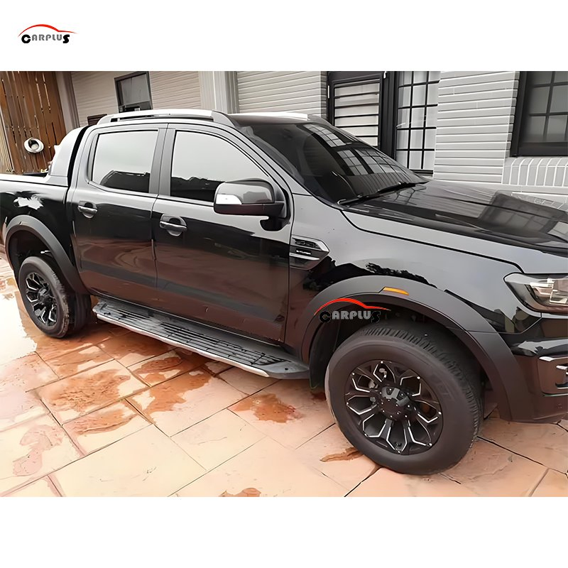 Wheel Matte Black PC Material Car Fender Flares for Ranger T8 T7 2018 Auto Parts Accessories Car Fender