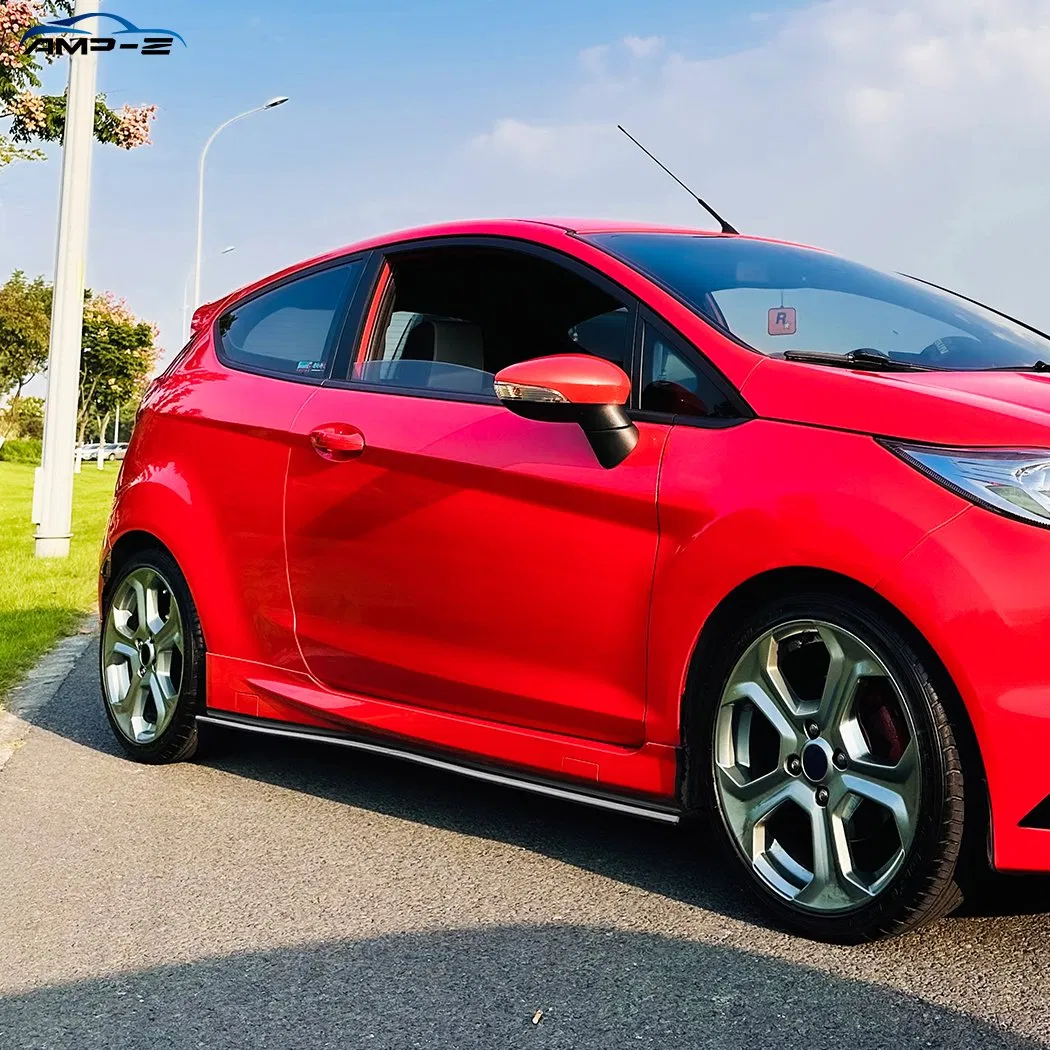 Fiesta Mk7 Gloss Black Side Skirt for Ford Fiesta Mk7 St Line 2012-2017 Car Accessories