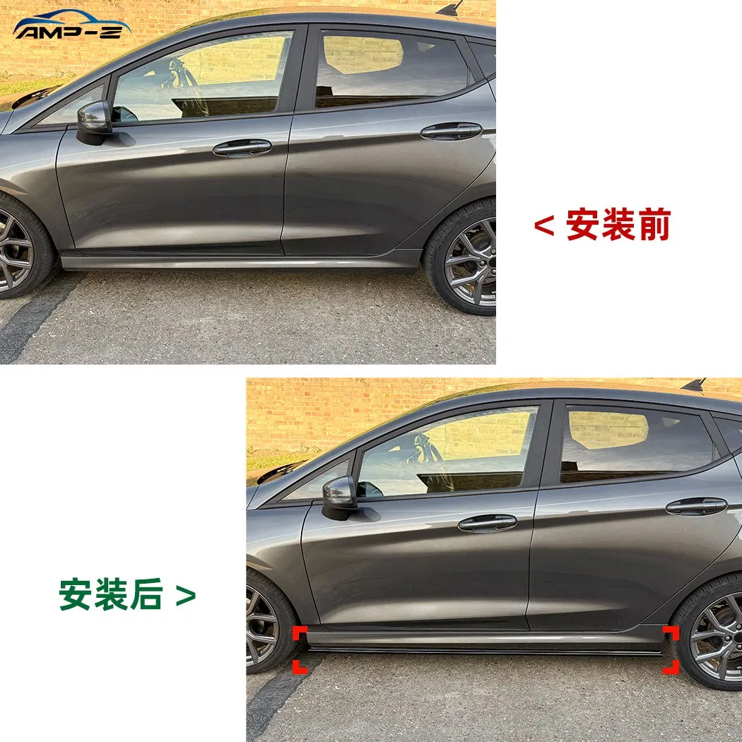 Fiesta Mk8 Side Skirt for Ford Fiesta Mk8 St Line 2018+ Car Accessories