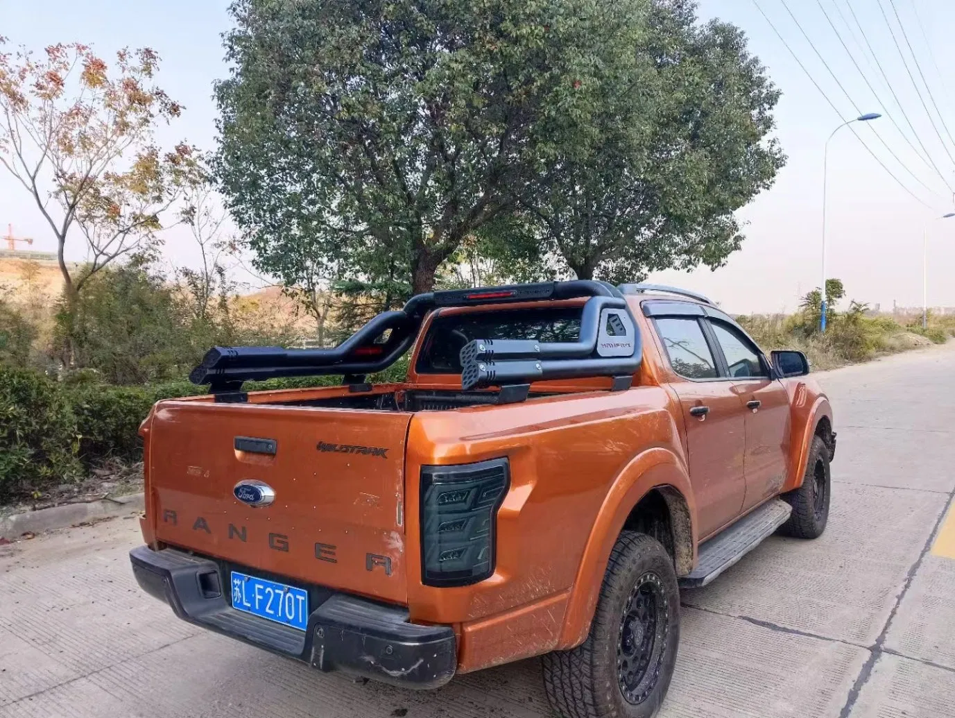 Universal Car Accessories 3# Roll Bar Bed Ladder Rack for Pick up Truck