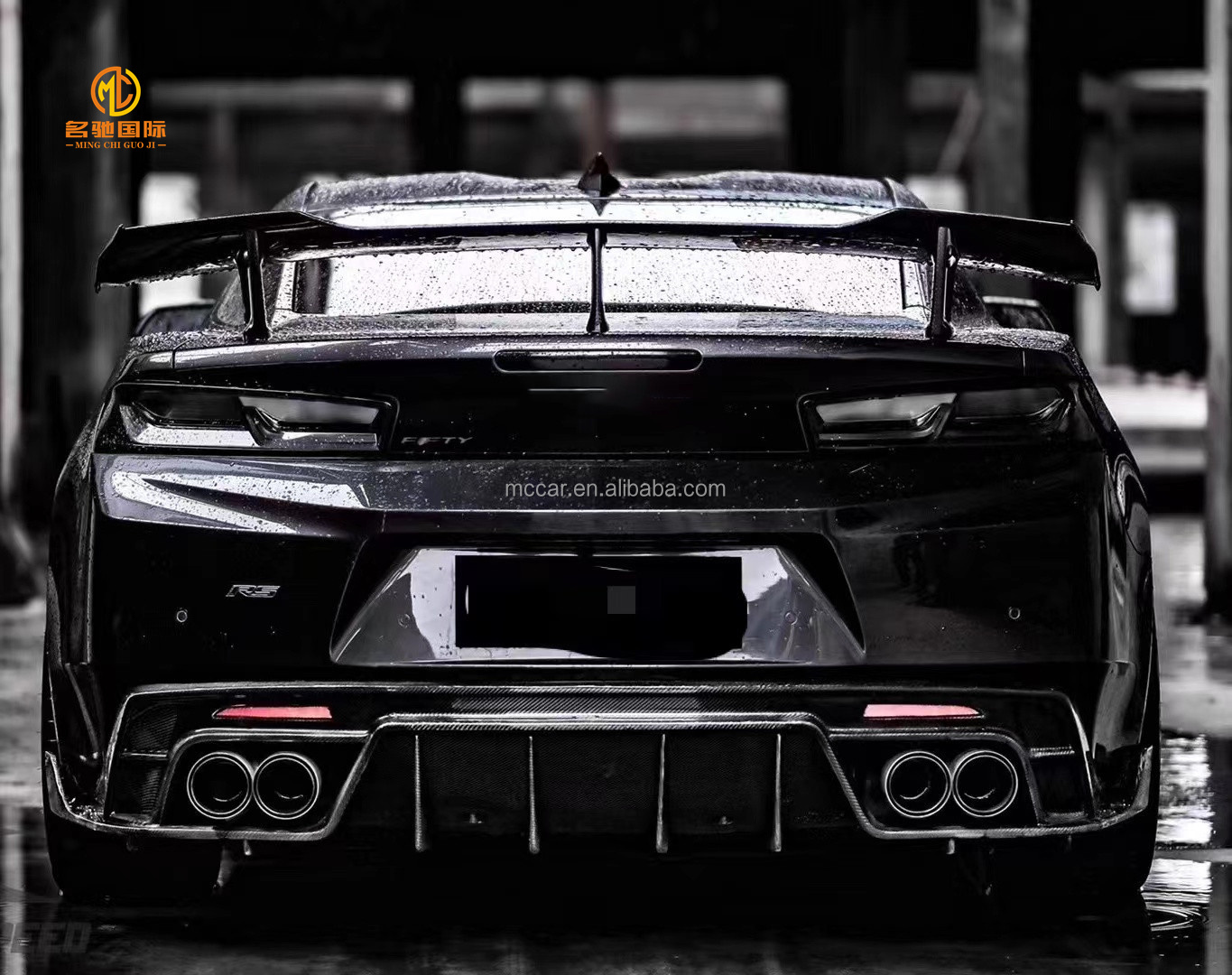 Camaro Diffuser View