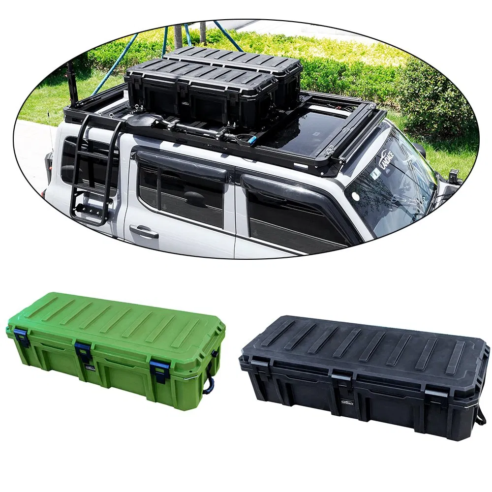 2024 New Design Auto Car Roof Box Accessories Cargo Luggage Roof Big Storage Large Capacity Universal Car Roof Rack Box