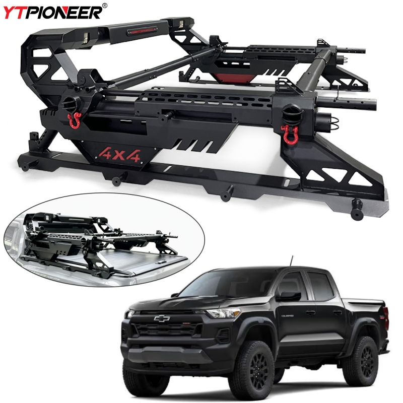 Custom 2017 2022 2023 Chevy Pickup Width Adjustable Universal Steel Bed Sports Bar Truck Roll Bar for Chevrolet Colorado