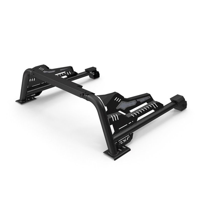 OEM Adjustable Car Pickup Truck Bed Parts Side Rails Rack Black Classic off-Road Sport Chase Roll Bar with Side Rails