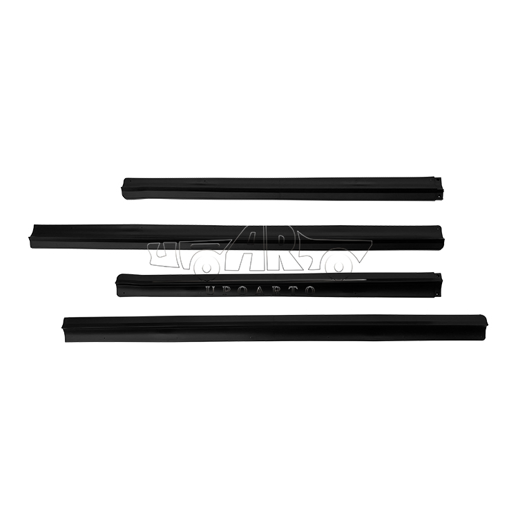 ABS Plastic Carbon Fiber 4 Parts Car Side Skirt for VW T6 Swb Multivan 2015+