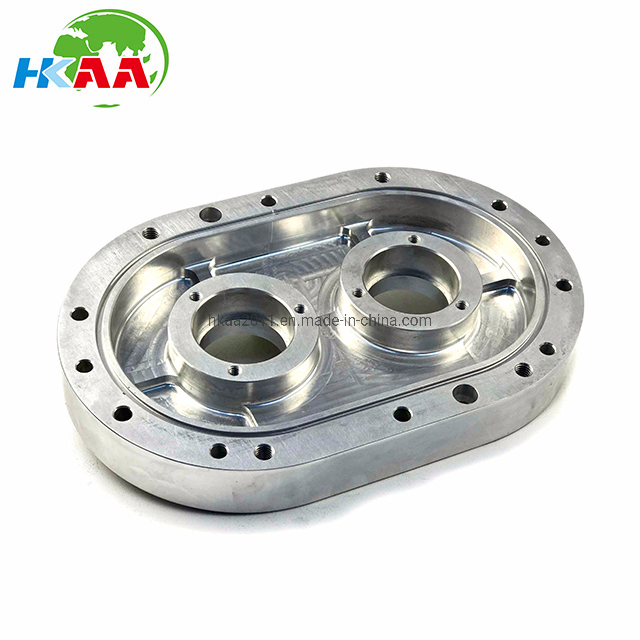 CNC Machined Symmetrical Billet Front Bearing Plate, Hard Anodized