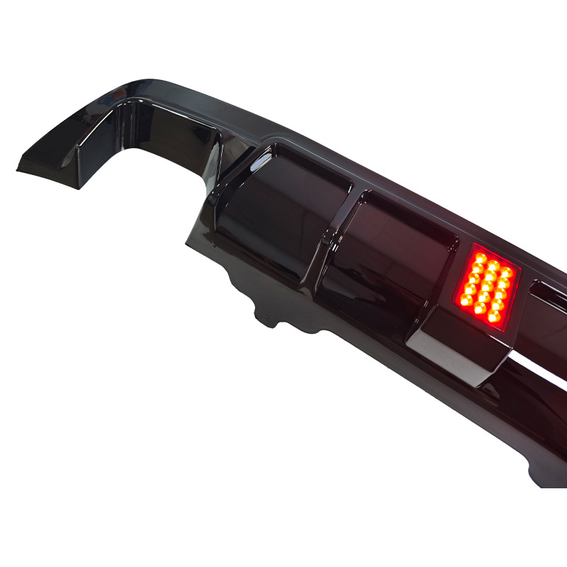 High Quality Gloss Black Carbon Fiber Look MP Rear Diffuser for 2004-2009 E60