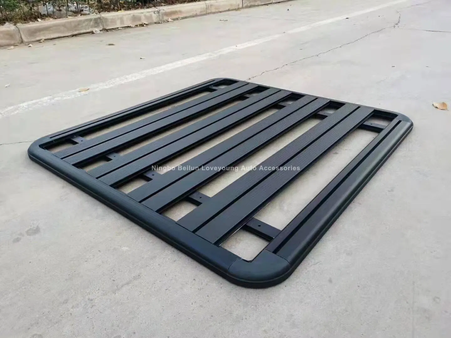 High Quality Aluminum Alloy Flat Platform Roof Rack Roof Basket with Special Bracket for Prado/Landcruiser/Patro