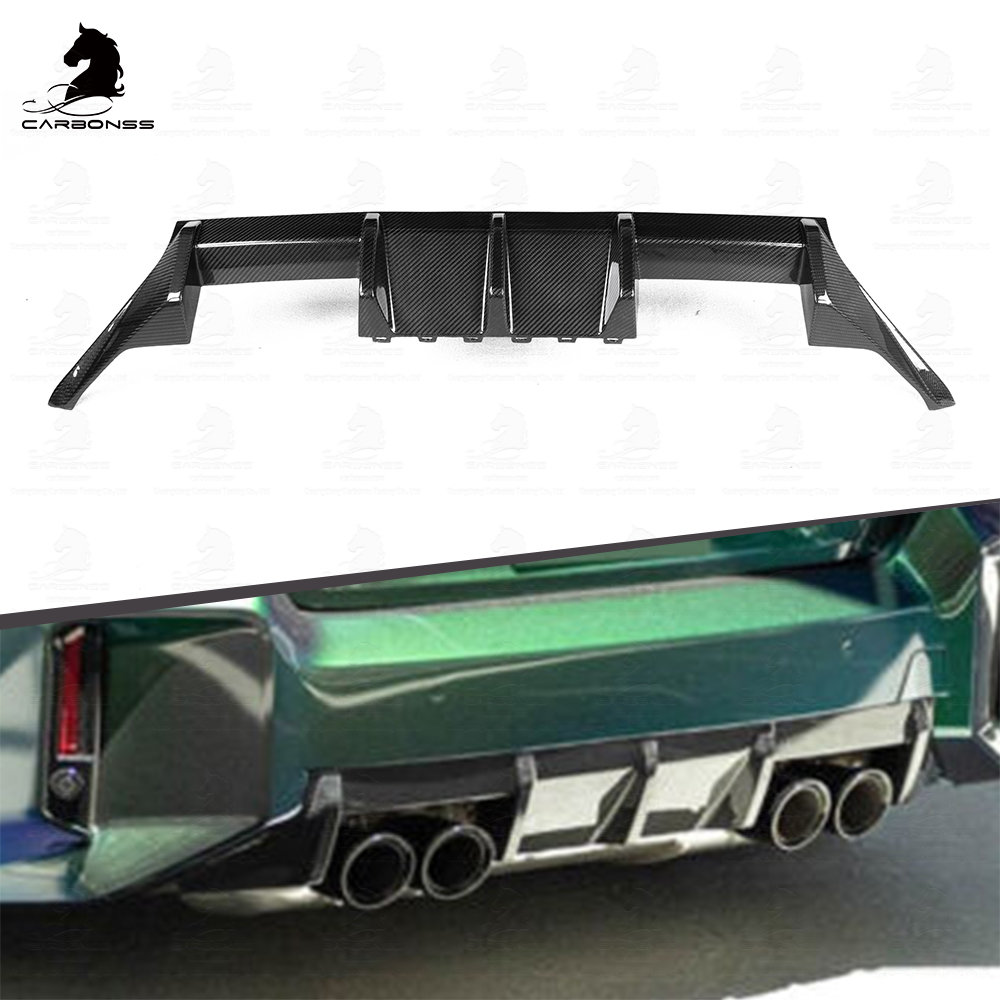 New Dry Carbon Fiber MP Type Car Rear Bumper Diffuser for BMW G87 M2 2022+