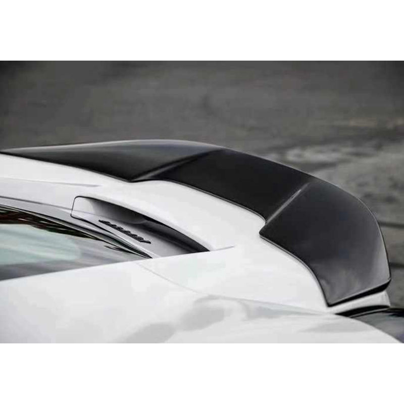 V Style 100% Dry Carbon Fiber Rear Trunk Spoiler Wing for Ferrari 488 Gtb Gt 2015-2018 Car BOD Kit