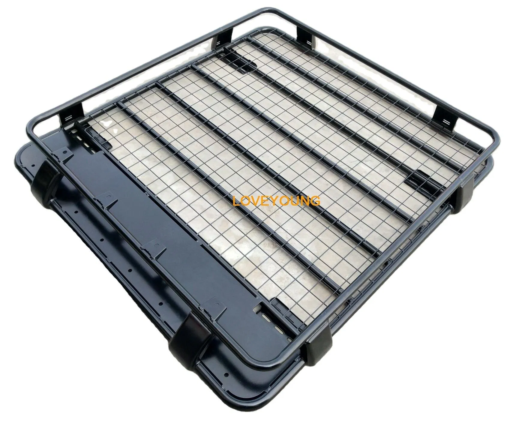 2019 Jimny Factory Direct Provide Cheaper Steel Aluminum Roof Rack Cargo Basket for Sale