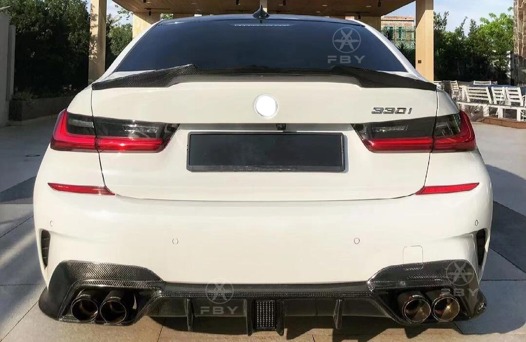Carbon Fiber Rear Bumper 2