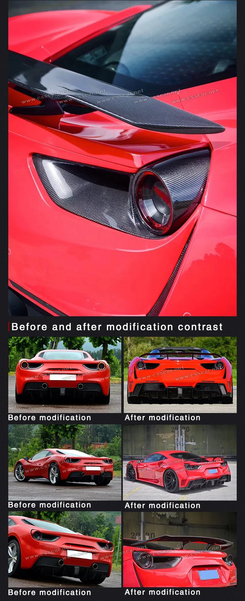Ferrari 488 Spoiler 3