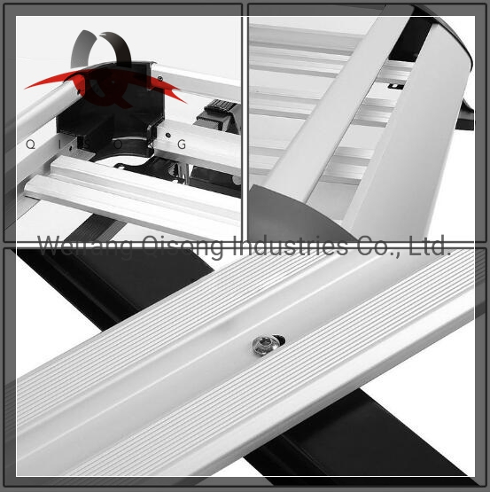 [Qisong] Aluminum Car Roof Luggage Rack Cargo Carrier Basket