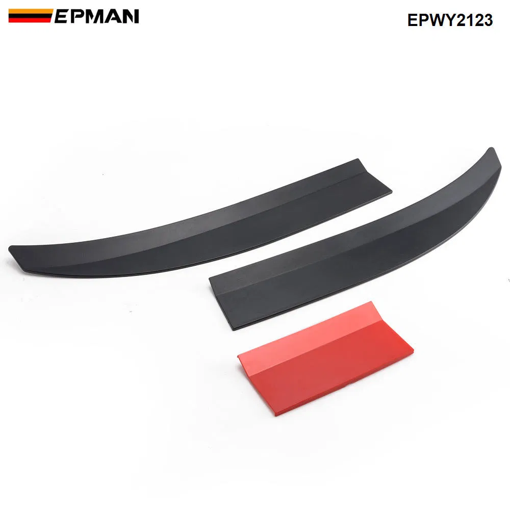 Epman 20sets/Carton ABS Adjustable Universal Car Rear Trunk Spoiler Lip Spoiler Wing for Car Universal Adjustable Rear Trunk Spoiler Lip Epwy2123-20t
