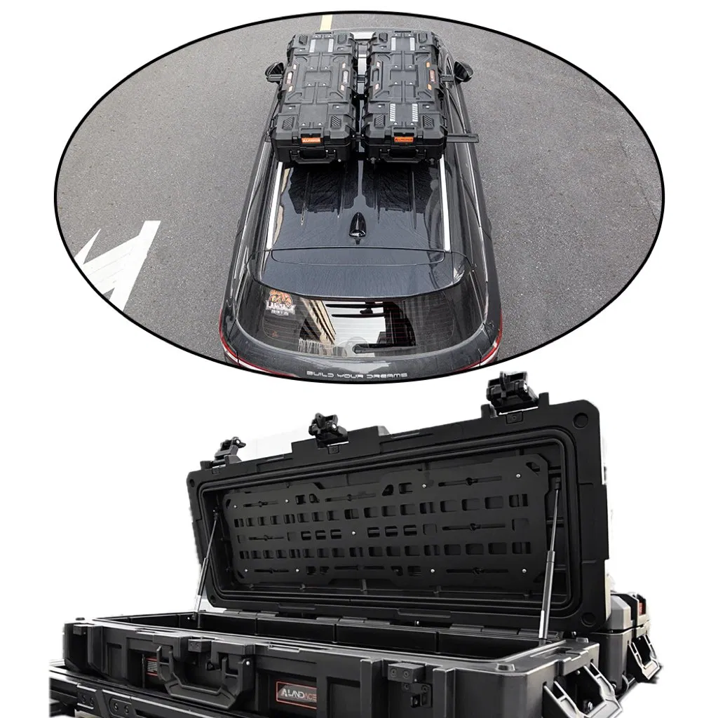 4X4 Pickups Offroad Universal Luggage Box Car Roof Rack Cargo Boxes