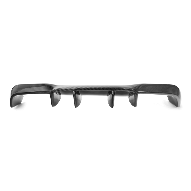 For BMW M2 F87 2014-2018 Carbon Fiber V Style Rear Bumper Diffuser Lip Spoiler New Condition F87 M2 Competition Rear Diffuser