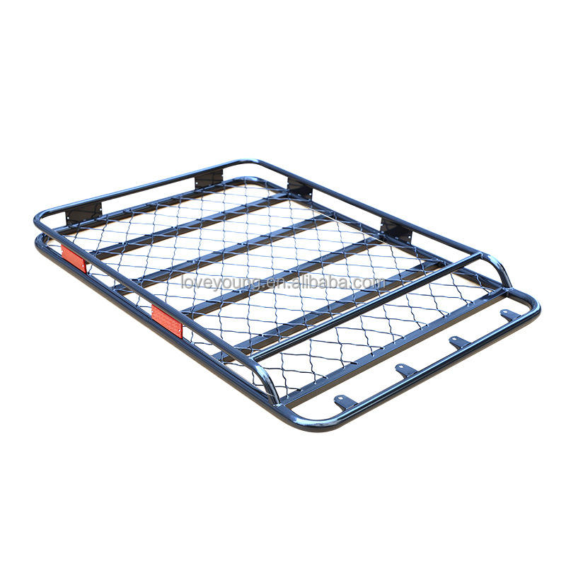 Universal Wholesale Steel Luggage Rack Mesh Basket Roof Top Cargo Carrier Rack Basket