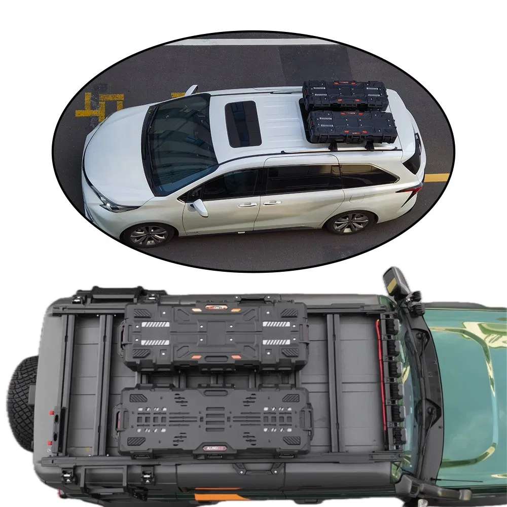 4X4 Pickups Offroad Universal Luggage Box Car Roof Rack Cargo Boxes