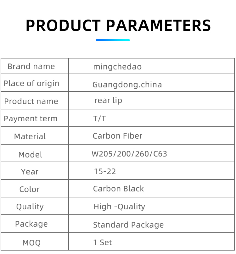 Parameters