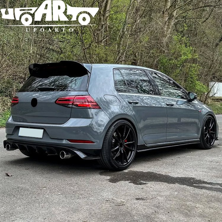 Automotive Parts Gti TCR Style Side Skirt for VW Golf 7 7.5 7 R-Line 7.5 R-Line Car