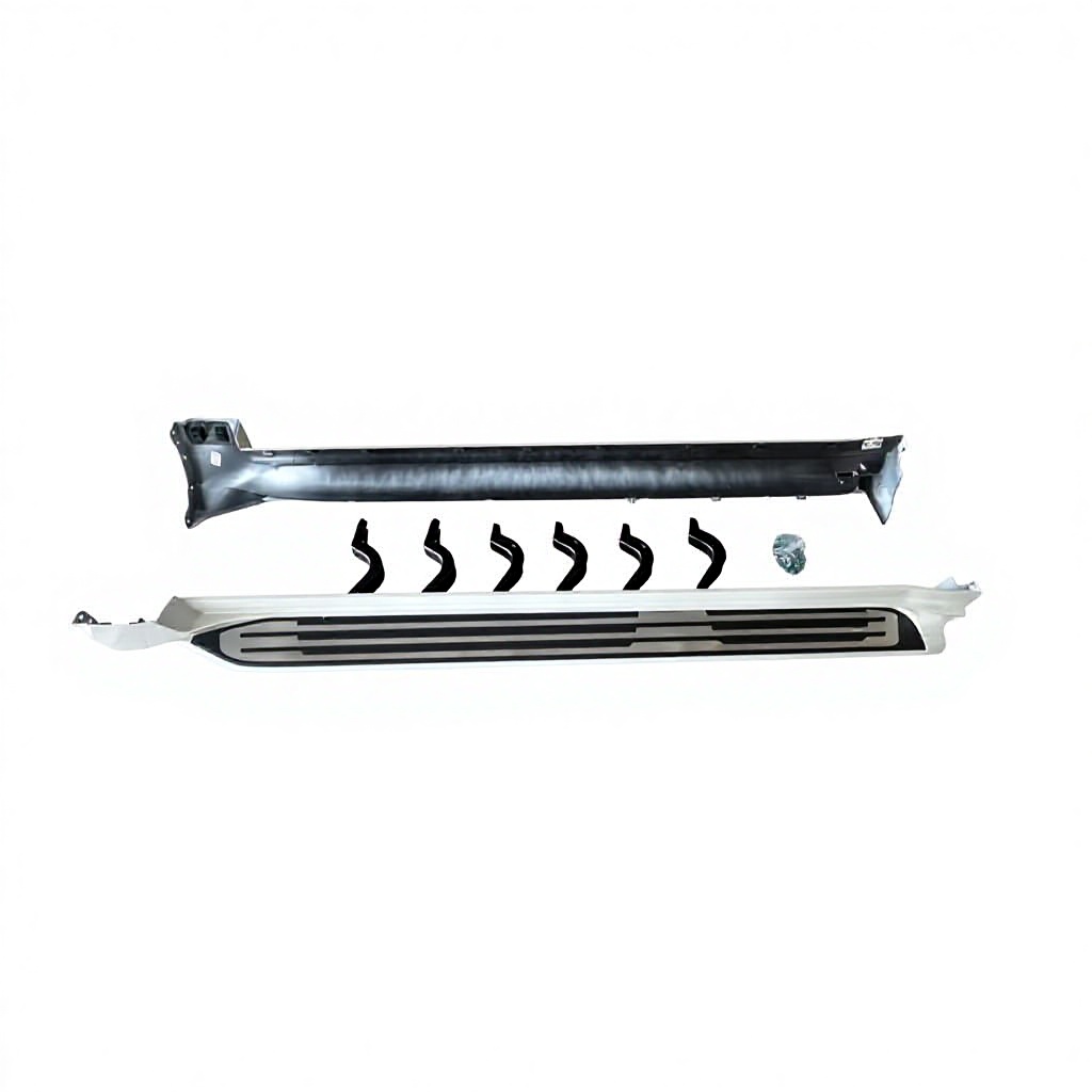 LC300 2025 Version Running Board PP & Aluminum Alloy Upgrade Auto Parts for Land Cruiser LC300