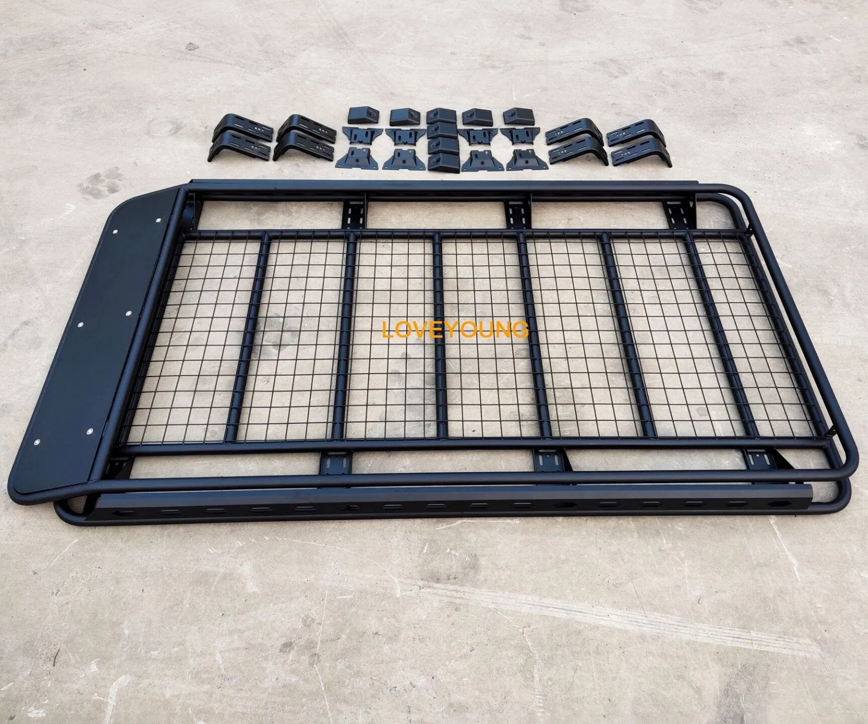 2019 Jimny Factory Direct Provide Cheaper Steel Aluminum Roof Rack Cargo Basket for Sale